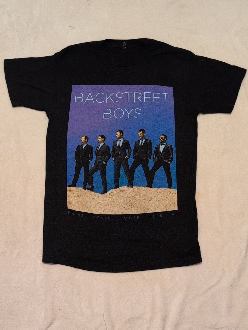Backstreet Boys 2014 Tour T-shirt Size Medium